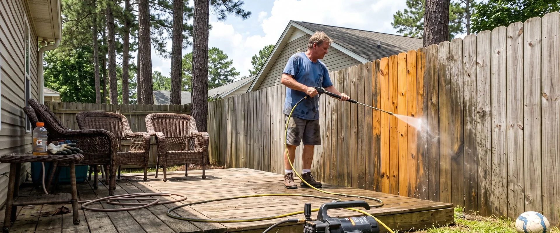Deck & Fence Cleaning